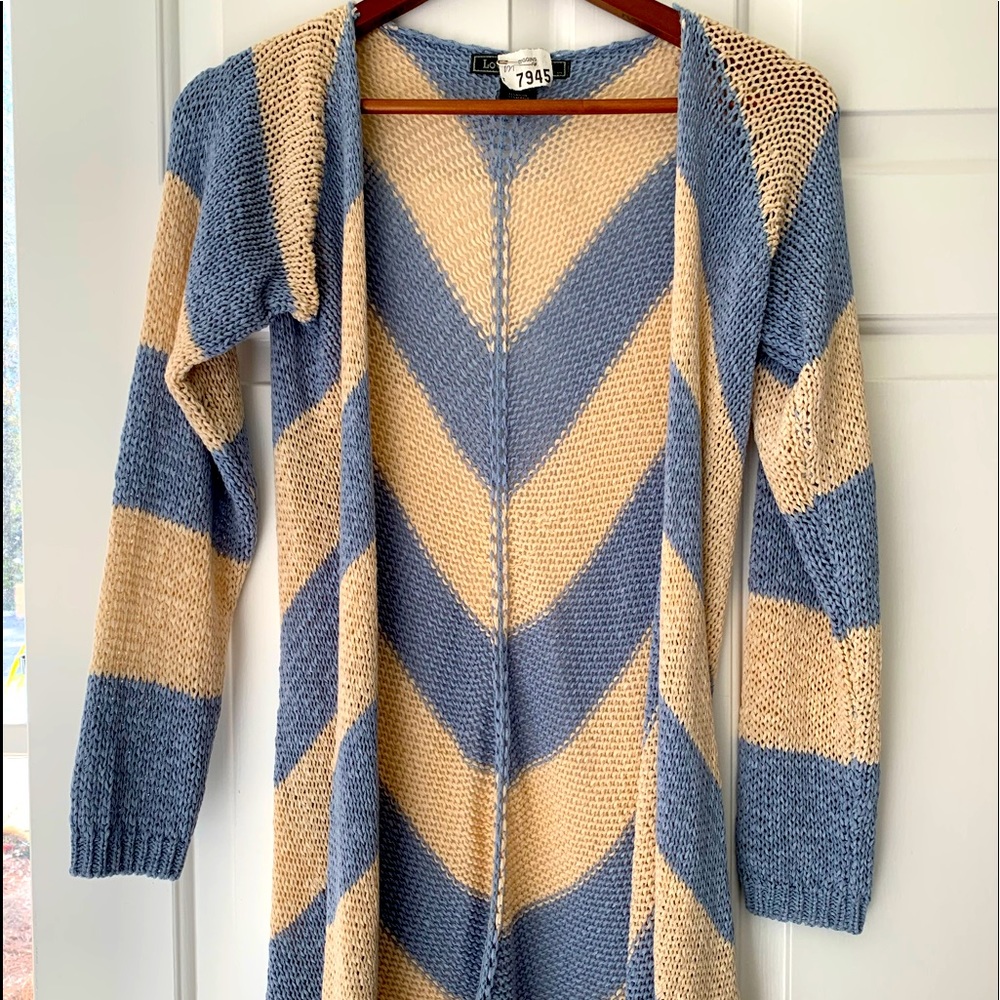 Love Stitch Open Cardigan